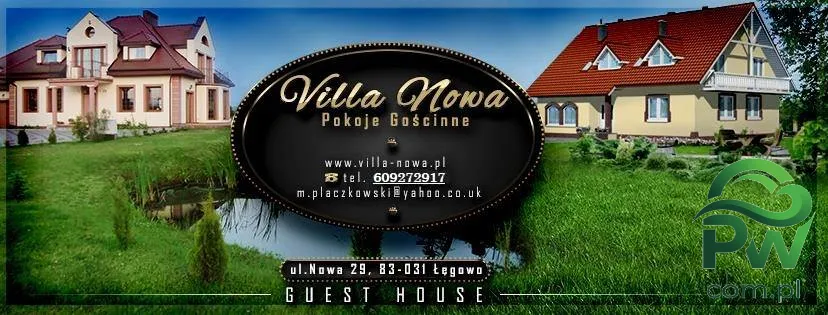 Pokoje Gościnne Villa Nowa Pruszcz Gdański - Łęgowo - Noclegi Pruszcz Gdański Łęgowo, Pokoje gościnne - zdjęcie 3