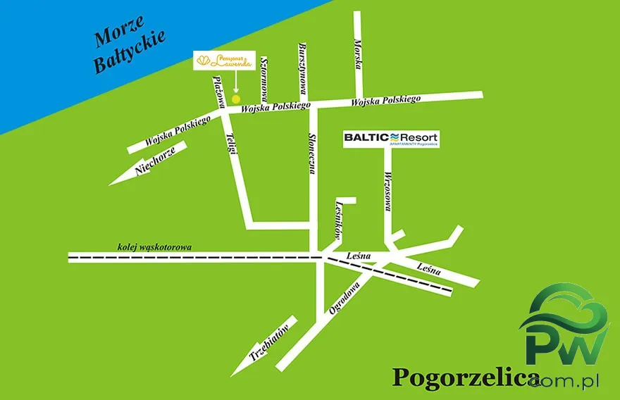 "Baltic Resort" & Dom gościnny "Lawenda" POGORZELICA - Noclegi Pogorzelica, Apartamenty - zdjęcie 23