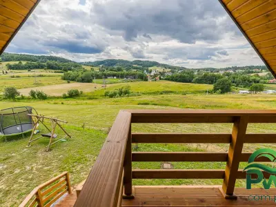 Całoroczne Domki z Tarasem Bieszczady 6 osób Blisko Soliny Polańczyka - Noclegi Myczków, Domki - miniatura 4